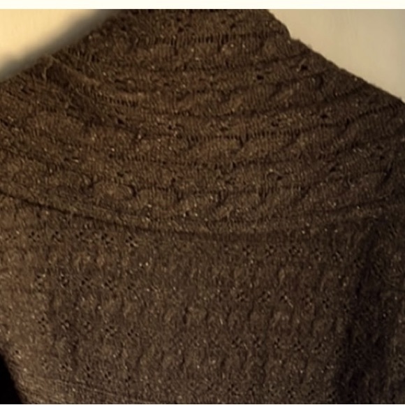 Autumn Cashmere cardigan with shawl collar, brown - Picture 2 of 4
